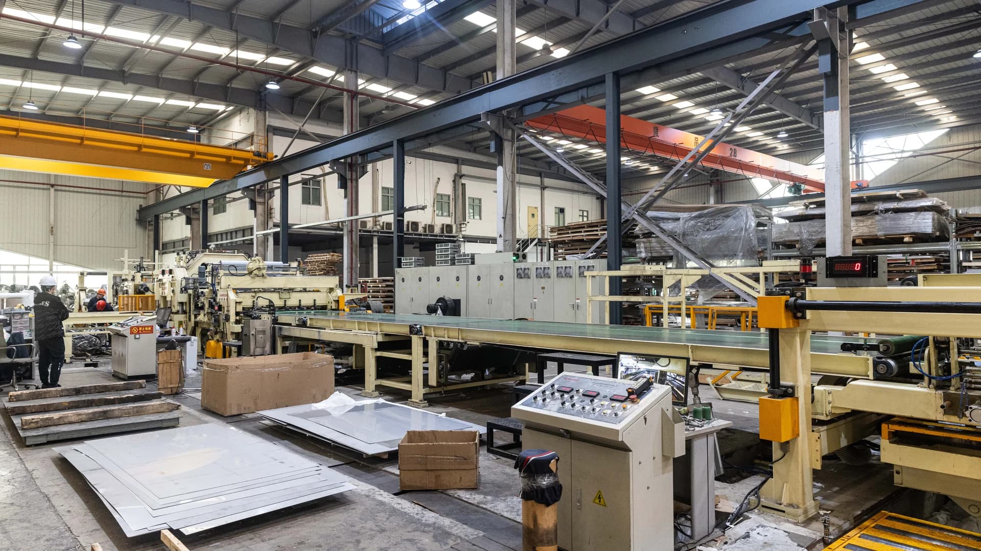 Stainless steel stock at Aoxi Metal in Wuxi